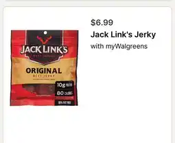 Walgreens Jack Link's Jerky offer