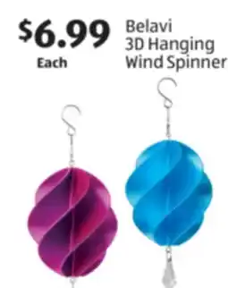 Aldi Belavi 3D Hanging Wind Spinner offer