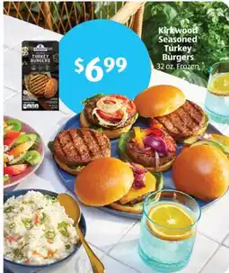 Aldi Kirkwood Seasoned Turkey Burgers offer