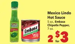 Vallarta Supermarkets Lindo Hot Sauce offer