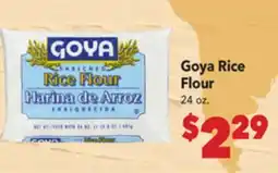 Vallarta Supermarkets Goya Rice Flour offer