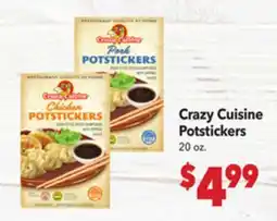 Vallarta Supermarkets Crazy Cuisine Potstickers offer
