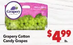 Vallarta Supermarkets Grapery Cotton Candy Grapes offer