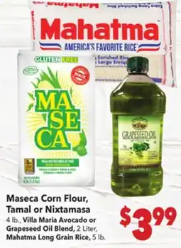 Vallarta Supermarkets Maseca Corn Flour, Tamal or Nixtamasa offer