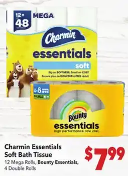 Vallarta Supermarkets Charmin Essentials Soft Bath Tissue offer