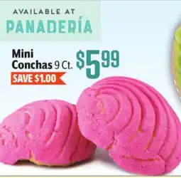 Vallarta Supermarkets Mini Conchas offer
