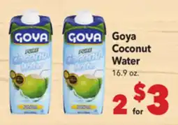 Vallarta Supermarkets Goya Coconut Water offer