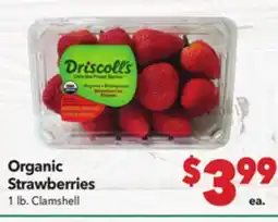 Vallarta Supermarkets Organic Strawberries offer