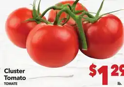 Vallarta Supermarkets Cluster Tomato/TOMATE offer