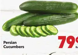 Vallarta Supermarkets Persian Cucumbers offer