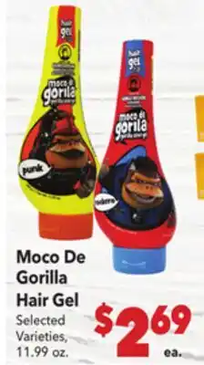 Vallarta Supermarkets Moco De Gorilla Hair Gel offer