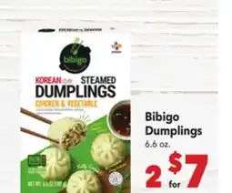 Vallarta Supermarkets Bibigo Dumplings offer