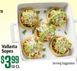 Vallarta Supermarkets Vallarta Sopes offer