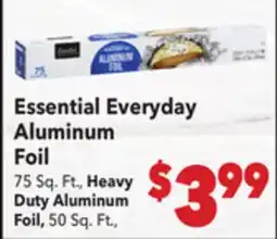 Vallarta Supermarkets Essential Everyday Aluminum Foil offer