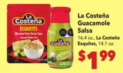Vallarta Supermarkets La Costeña Guacamole Salsa offer