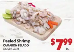 Vallarta Supermarkets Peeled Shrimp / CAMARON PELADO offer
