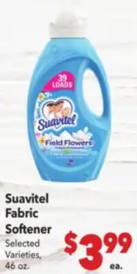 Vallarta Supermarkets Suavitel Fabric Softener offer