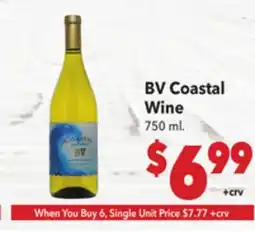 Vallarta Supermarkets BV Coastal Wine offer