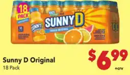 Vallarta Supermarkets Sunny D Original offer