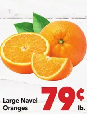 Vallarta Supermarkets Large Navel Oranges offer