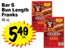 Superior Grocers Bar S Bun Length Franks offer