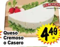 Superior Grocers Queso Cremoso o Casero offer