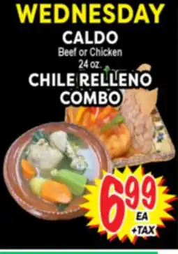 Superior Grocers CHILE RELLENO COMBO offer