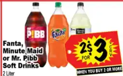Superior Grocers Minute Maid or Mr. Pibb or Soft Drinks offer