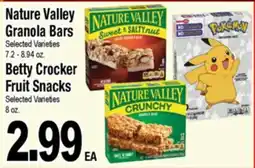 Superior Grocers Nature Valley 7.2 - 8.94 oz, Betty Crocker Fruit Snacks 8 oz offer