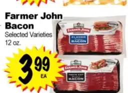 Superior Grocers Farmer John Bacon offer