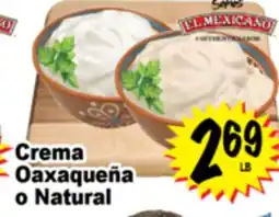 Superior Grocers Crema Oaxaqueña o Natural offer