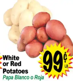 Superior Grocers White or Red or Red Potatoes offer