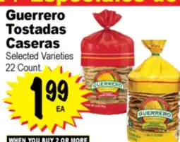 Superior Grocers Guerrero Tostadas Caseras offer