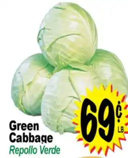 Superior Grocers Green Cabbage offer