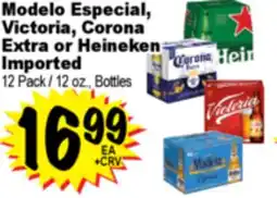 Superior Grocers Modelo Especial, Victoria, Corona Extra or Heineken offer