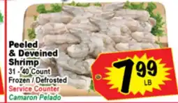 Superior Grocers Peeled & Deveined Shrimp offer