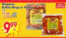 Superior Grocers Winganza Buffalo Wings or Tenders offer