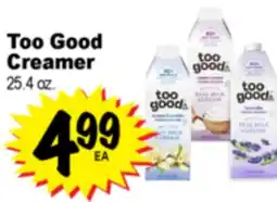 Superior Grocers Too Good Creamer offer