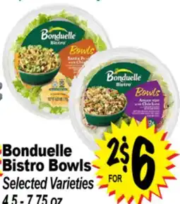 Superior Grocers Bonduelle Bistro Bowls offer