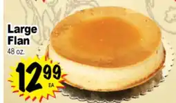 Superior Grocers Large Flan offer