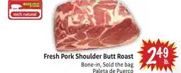 Foodmaxx Fresh Pork Shoulder Butt Roast offer