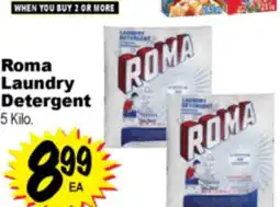 Superior Grocers Roma Laundry Detergent offer