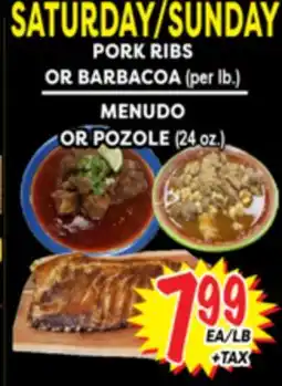 Superior Grocers PORK RIBS offer