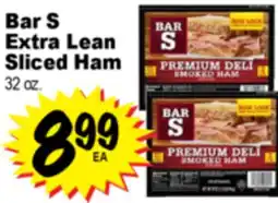 Superior Grocers Bar S Extra Lean Sliced Ham offer