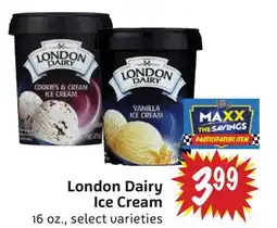 Foodmaxx London Dairy Ice Cream offer