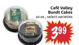 Foodmaxx Café Valley Bundt Cakes offer