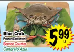 Superior Grocers Blue Crab offer