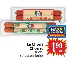 Foodmaxx La Chona Chorizo offer