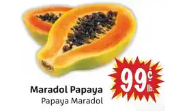 Foodmaxx Maradol Papaya offer