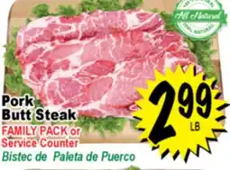Superior Grocers Pork Butt Steak offer